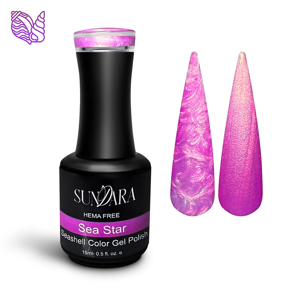 Seastar- Seashell gel polish