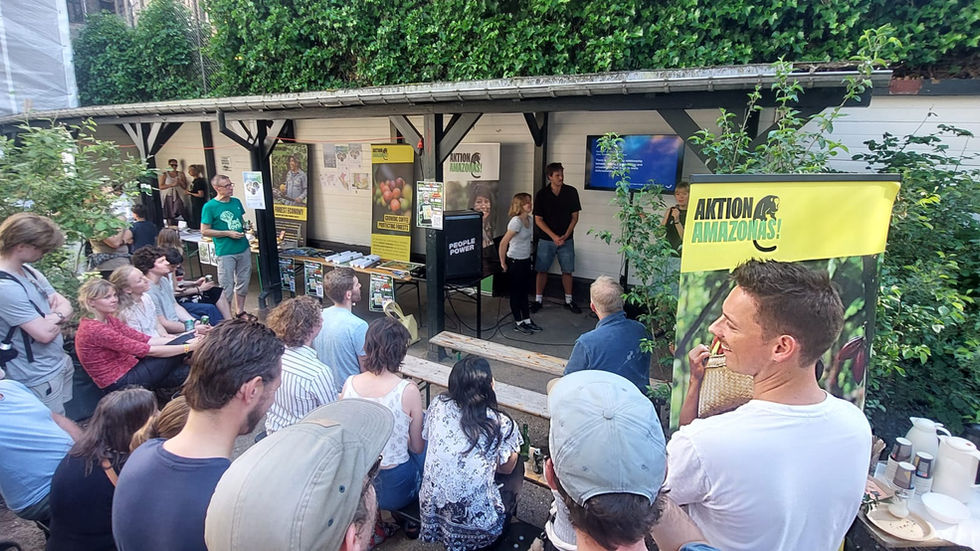 Forest Friday med Aktion Amazonas i Folkets Have på Nørrebro