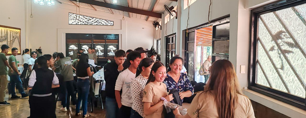 Environmental Promoters during different activities of the Youth Engagement project.