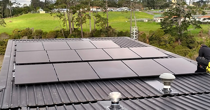 Roof Solar panels installed in Riverhead