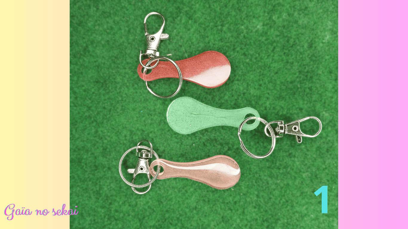 Jeton caddie en résine époxy