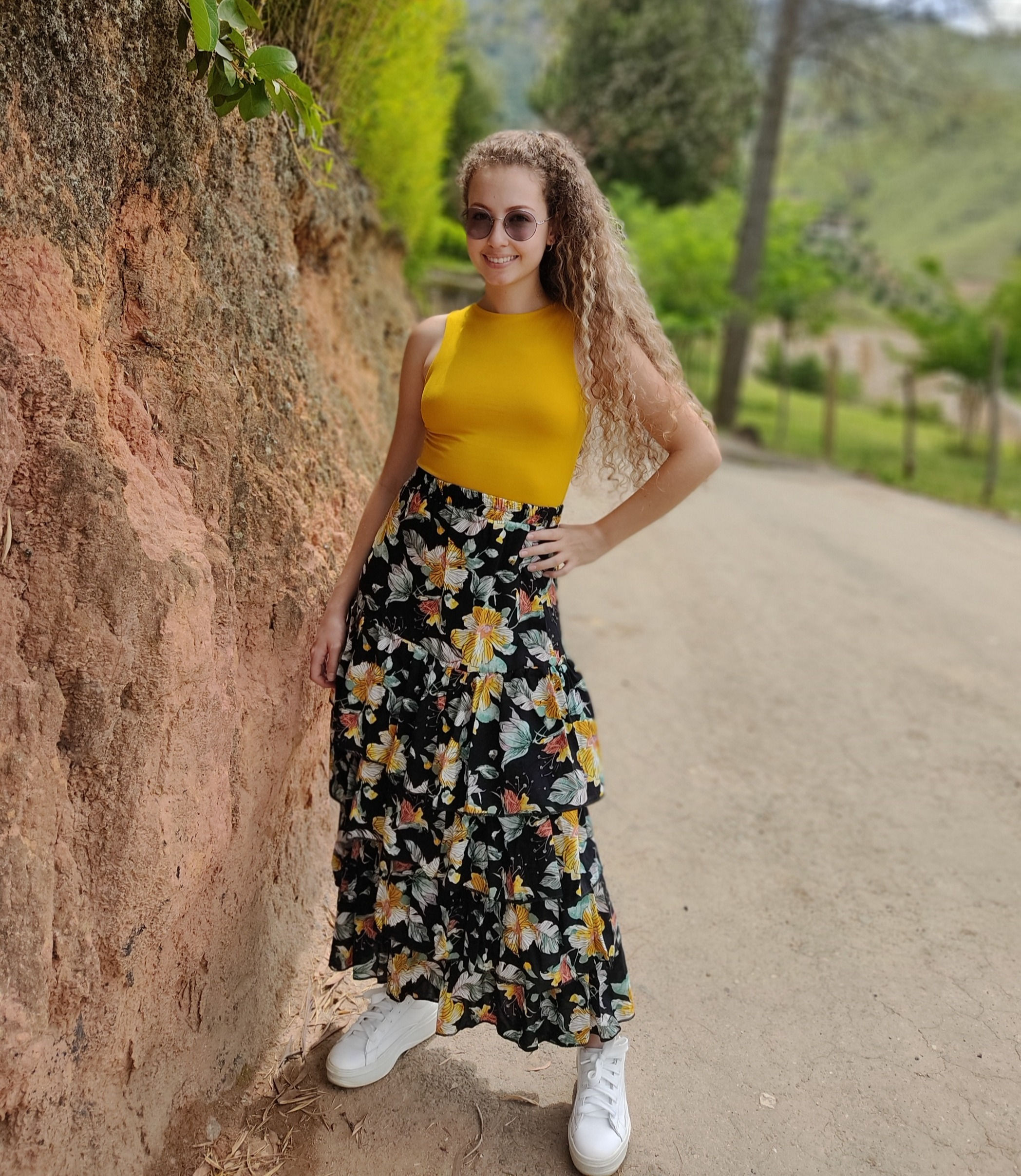 Falda tipo sirena