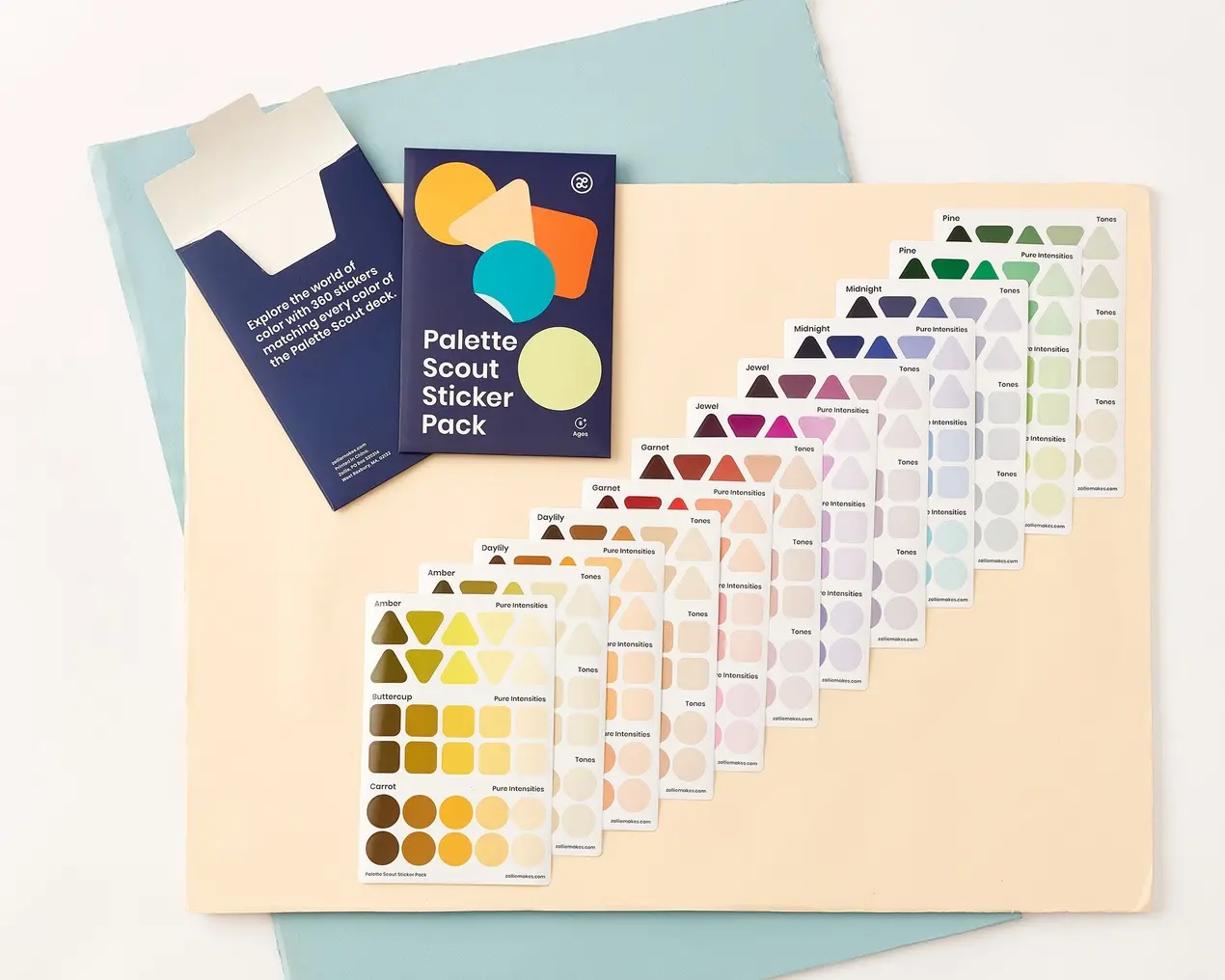 Palette Scout Sticker Pack
