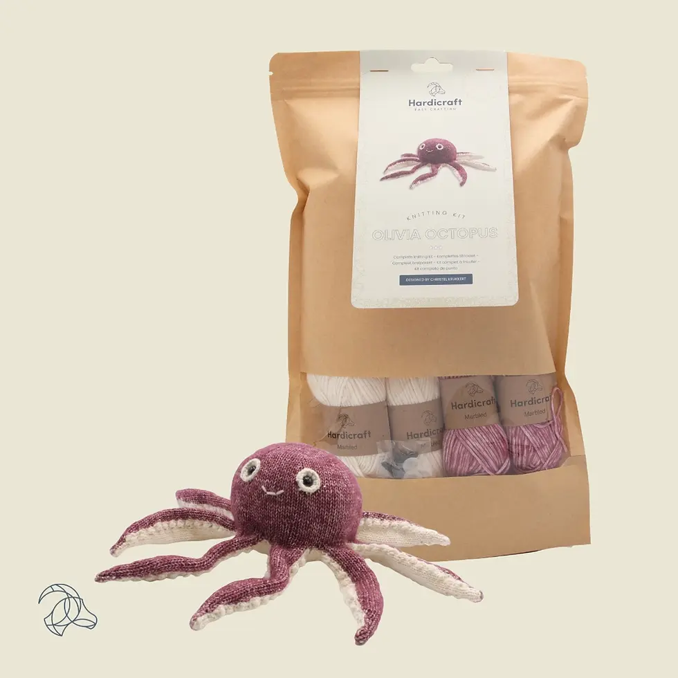Hardicraft Olivia Octopus Knitting Kit