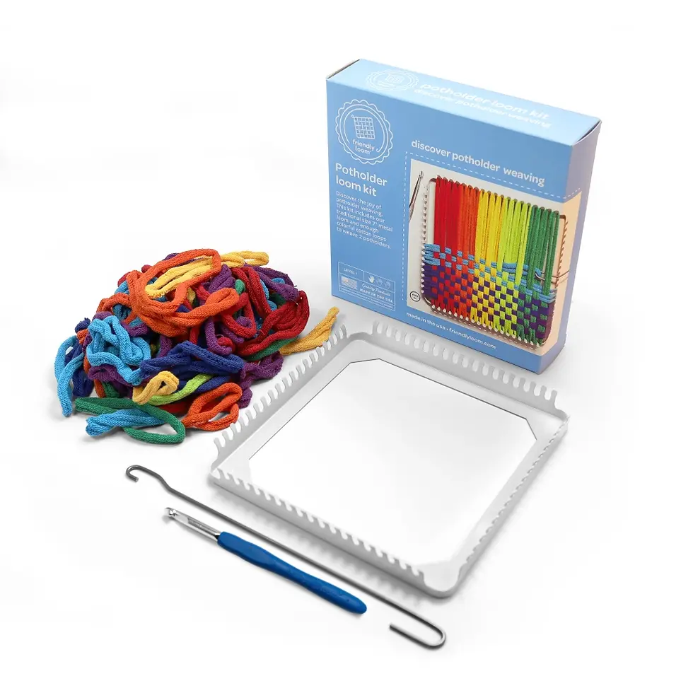 Thumbnail: Friendly Loom Potholder Loom