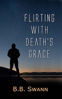 a picture of the cover for Flirting with death's grace and a link to the books2read buy pages.