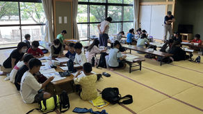 夏休みふれあい教室開催中!!