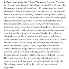 Reading Austen as a 'Moral Philosopher'