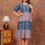 Thumbnail: Cotton Frill Dress with Bagru Block Print