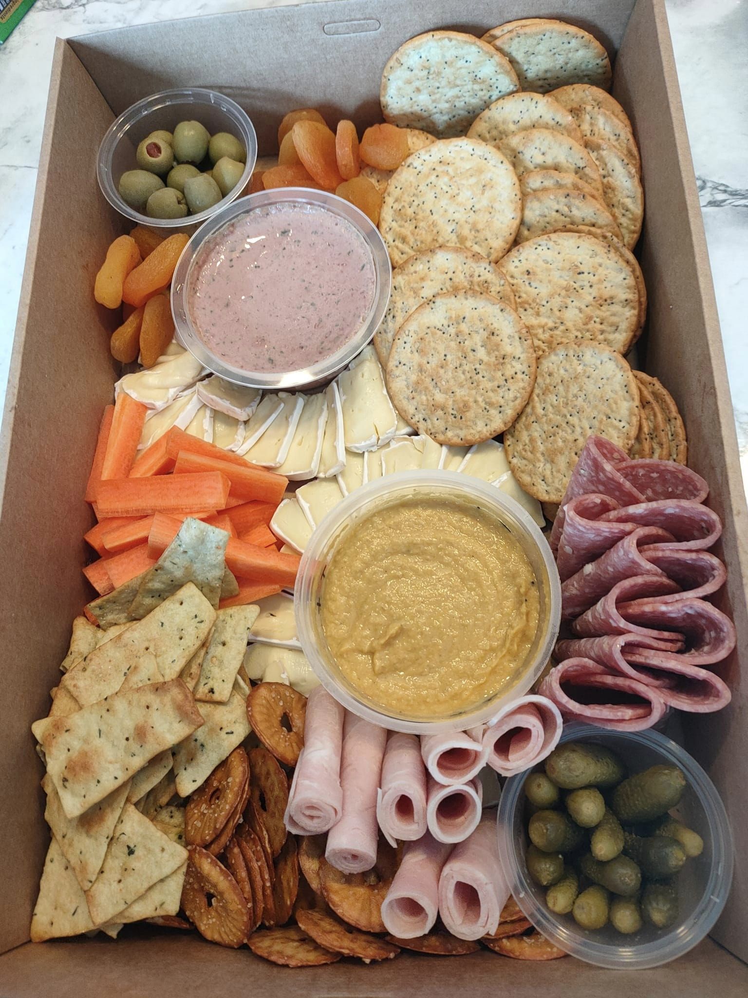 Arranged Food and Objects