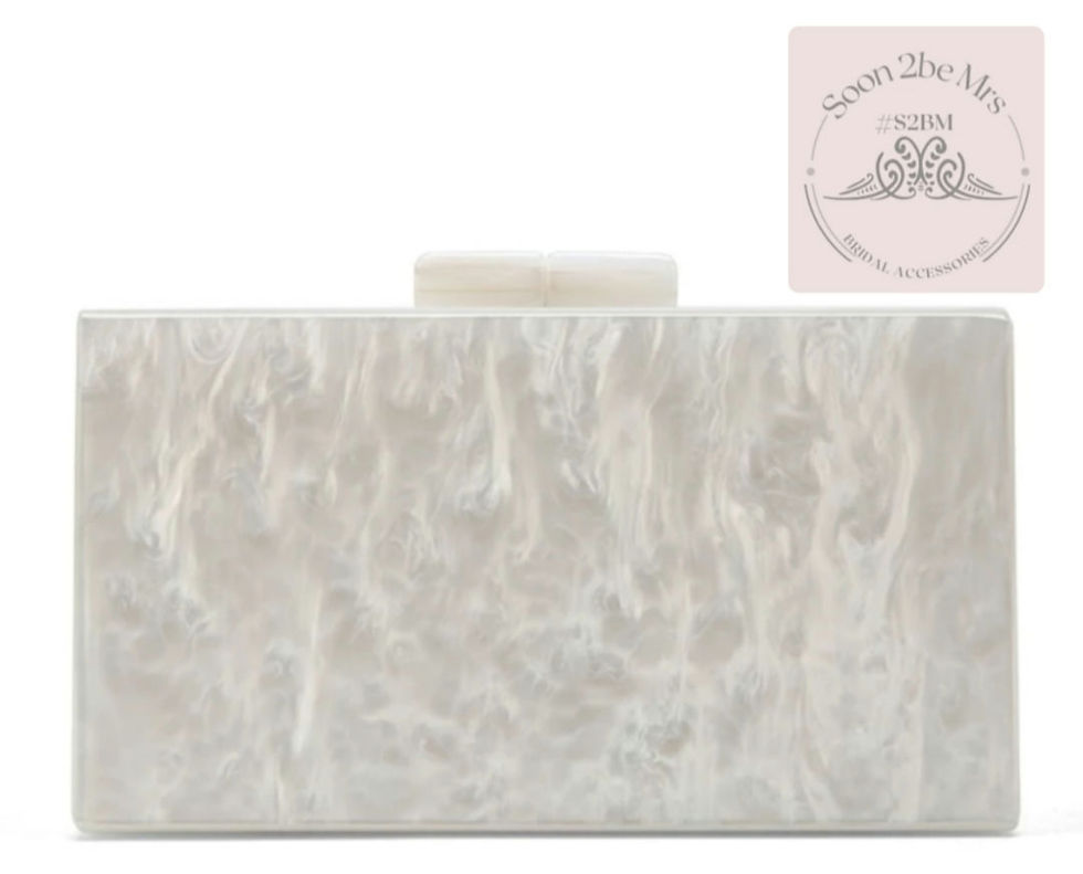 Thumbnail: Mrs Silver Clutch Bag 