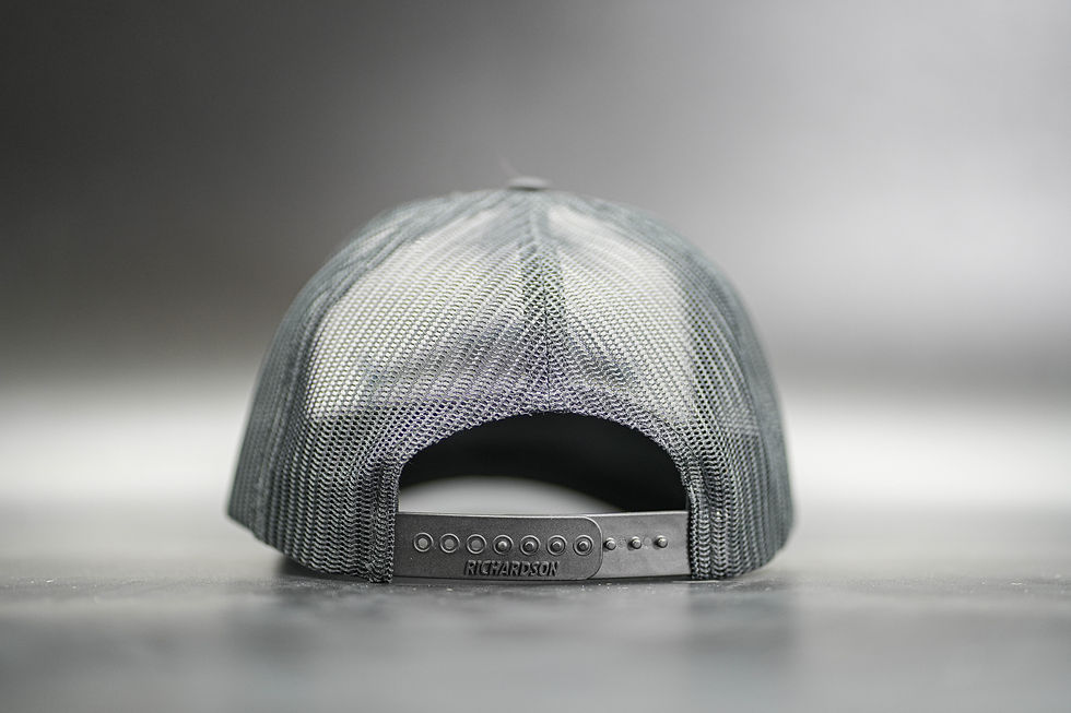 Thumbnail: White Front and Black Bill with Black Mesh