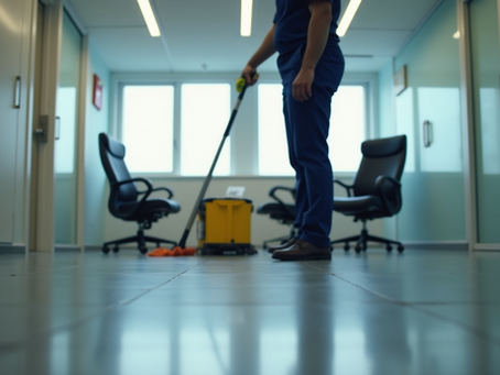 Cleaning hospital