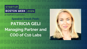 Startup Boston Week Speaker Sneak Peek: C10 Labs’ Patricia Geli