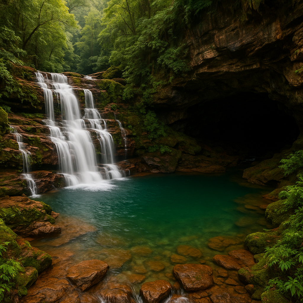 Meghalaya Waterfall & Cave Tour
