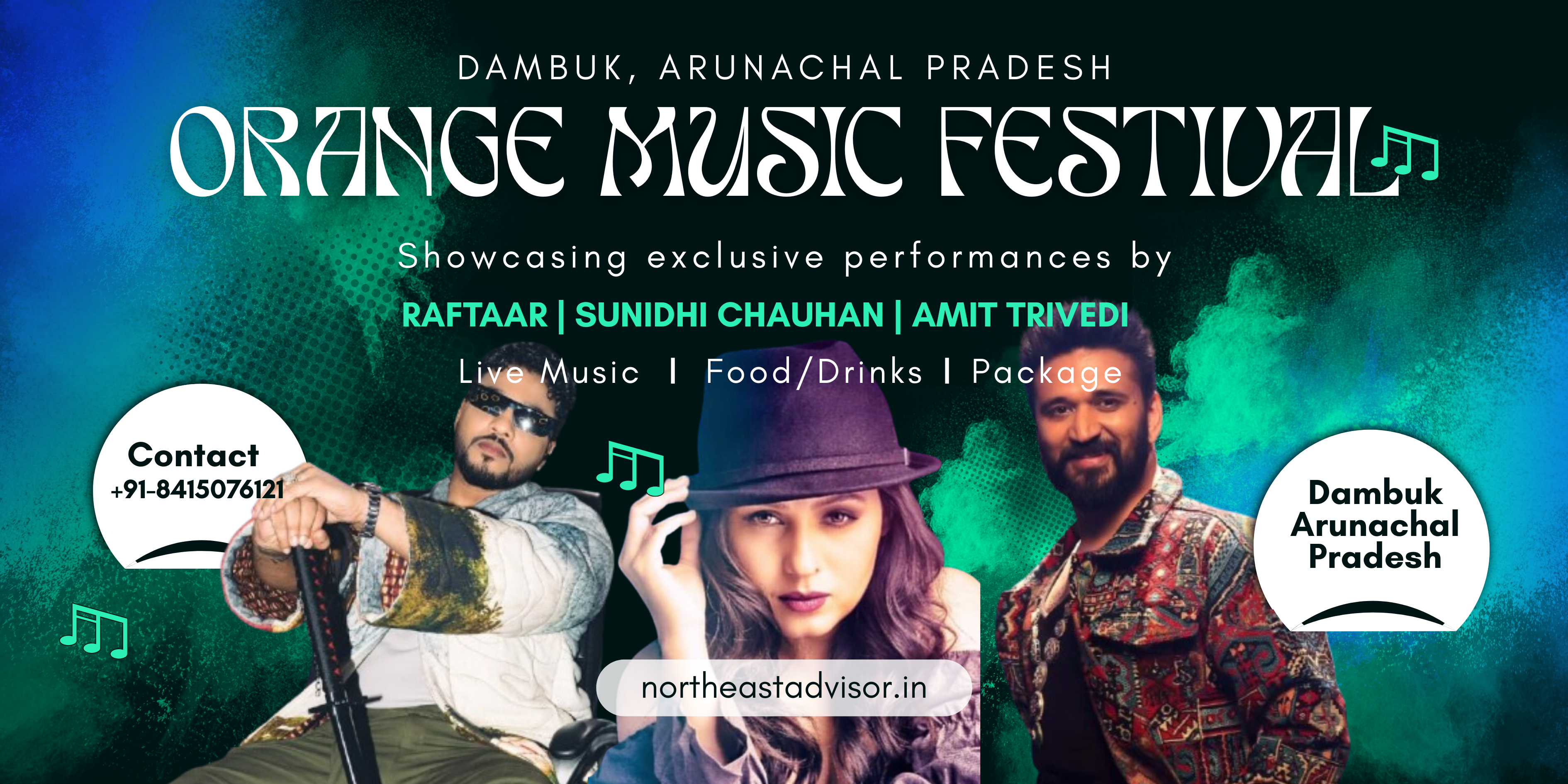 Raftaar rapping energetically at Orange festival Dambuk music event