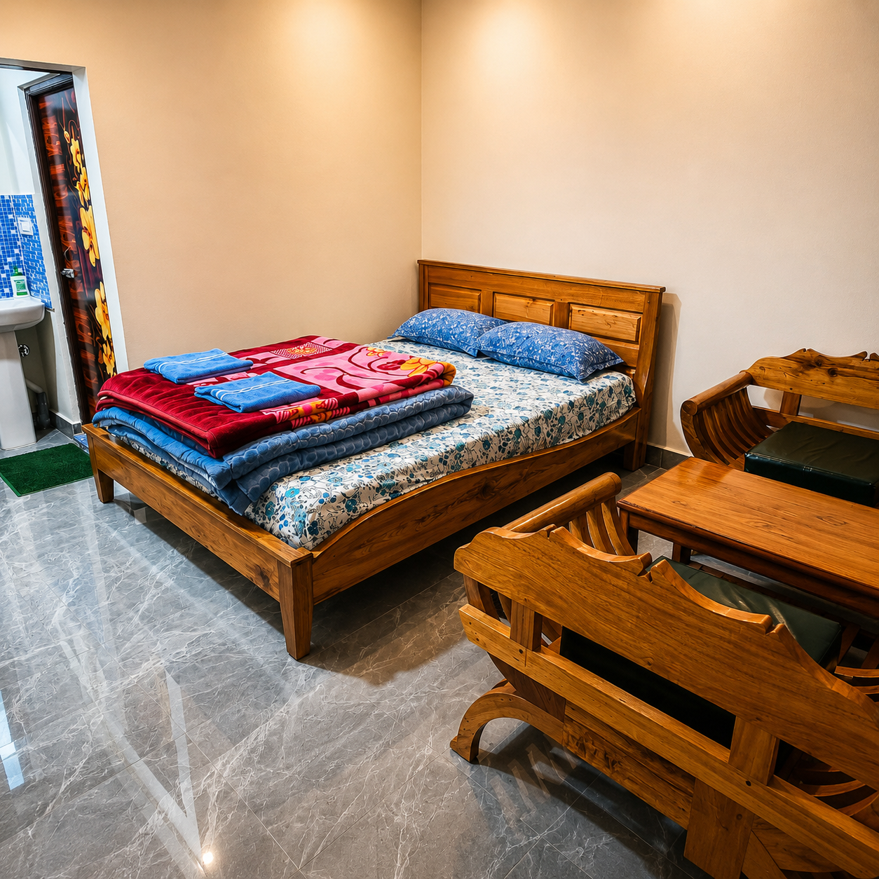 Anini Hut Homestay Rooms
