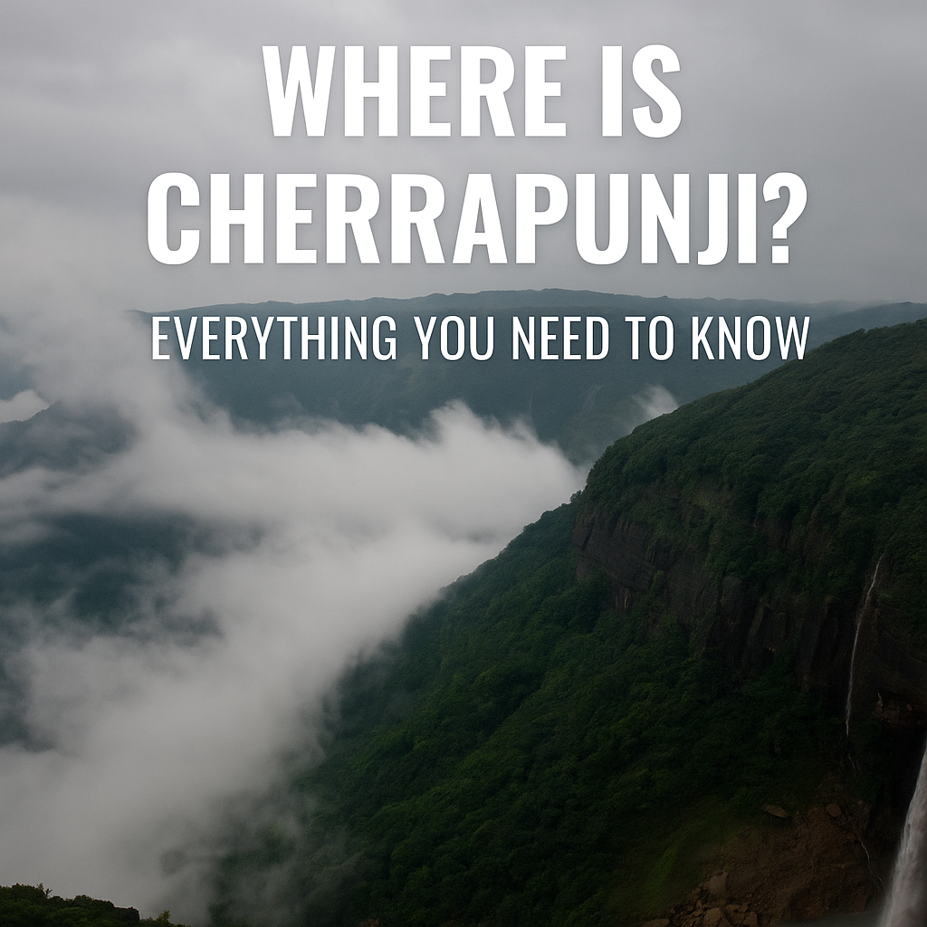 Wondering where Cherrapunji is?
