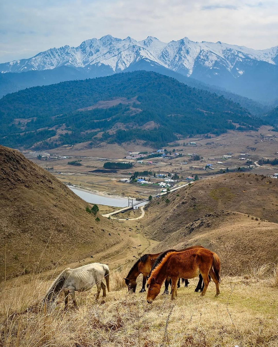 Stunning Mechuka Valley landscape with snow-capped Himalayan peaks, Siyom River, and Memba tribe woo