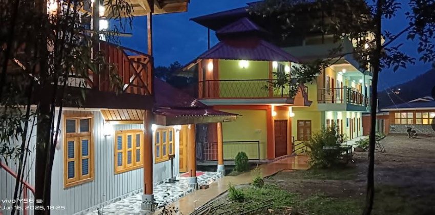 Tothro Resort Anini multi-storey building exterior near Greff Dett, Anini, Arunachal Pradesh, with p