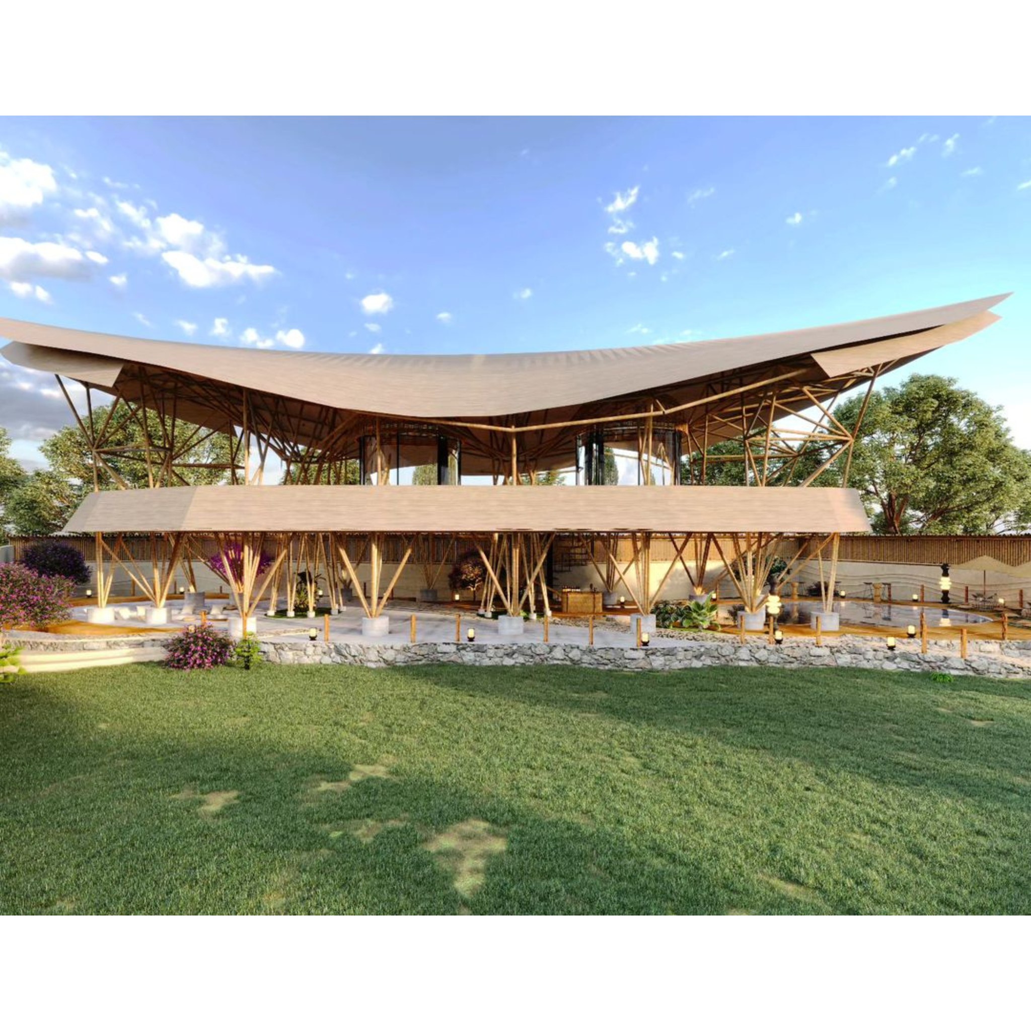 Sustainable Luxury Villa in Assam