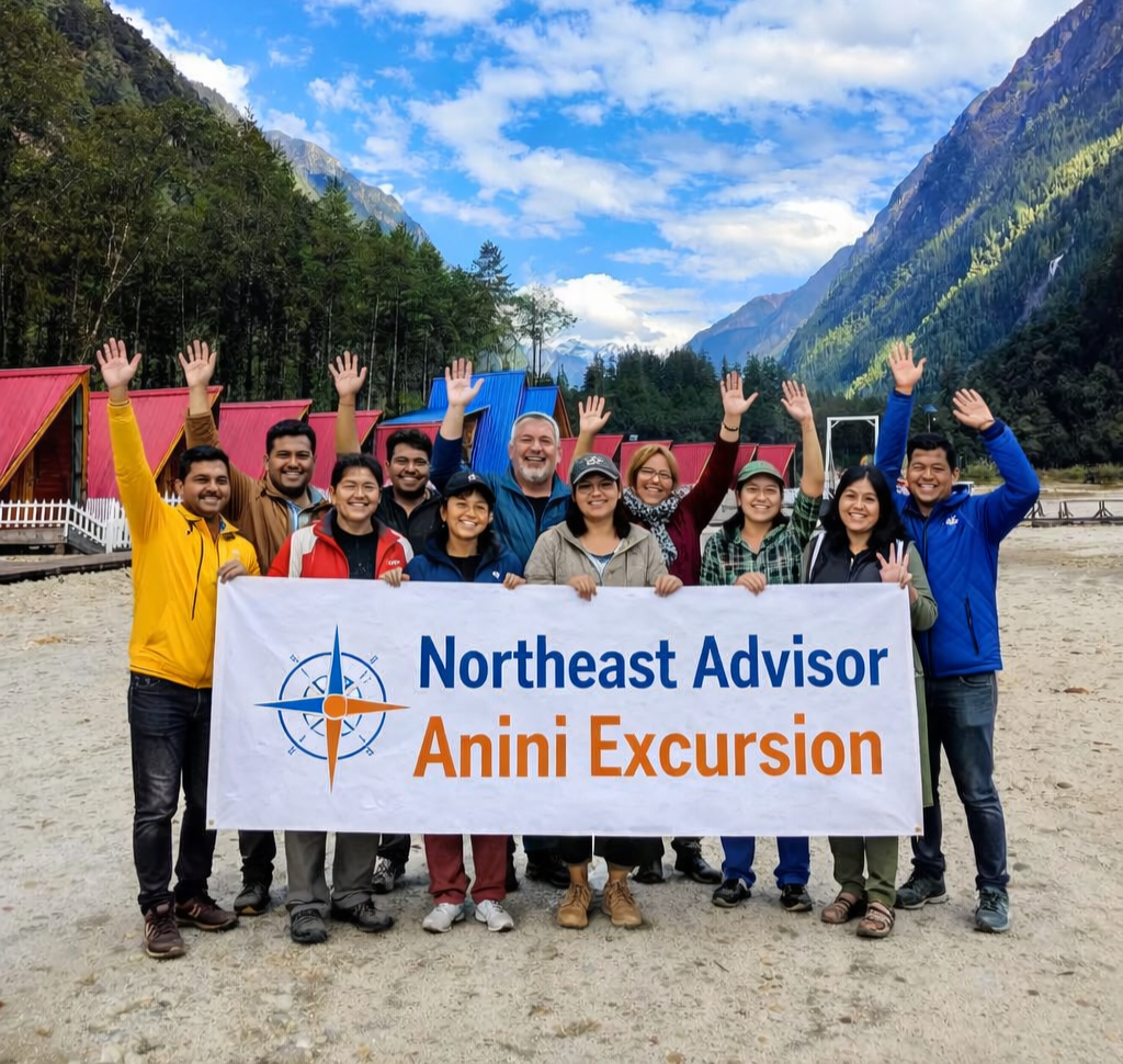 Solo trip to Anini in Arunachal Pradesh with scenic Himalayan mountain views