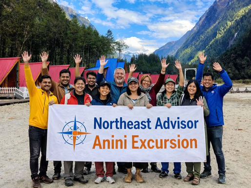 Solo trip to Anini in Arunachal Pradesh with scenic Himalayan mountain views