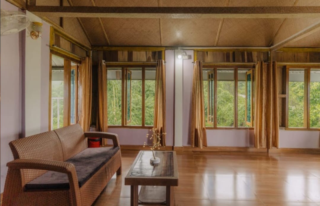 Scenic view from Alpine View Resort Dambuk in Arunachal Pradesh