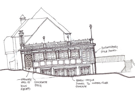 Hand Drawn Elevation
