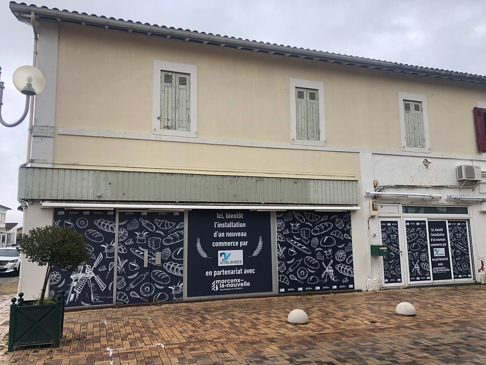 BIENTÔT UNE NOUVELLE BOULANGERIE SUR LA PLACE CENTRALE ?