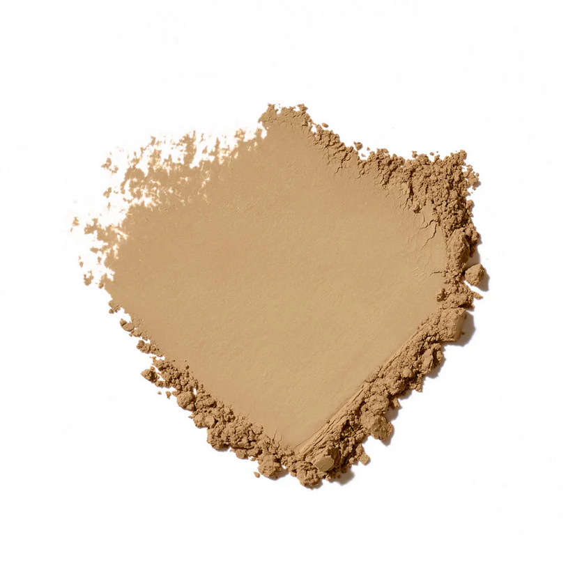 Example of medium dark shade of mineral powder.