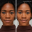 Thumbnail: A woman with a dark skin tone showing before and after results.