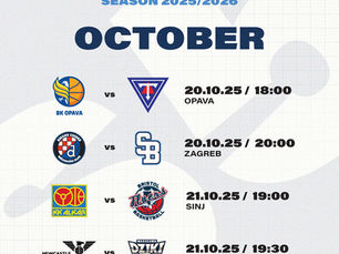 Opava to host unbeaten Tindastoll, first ENBL game in Croatia