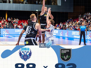 Kaspars Vecvagars and Gunārs Gailītis guide Valmiera Glass ViA to road win at Donar