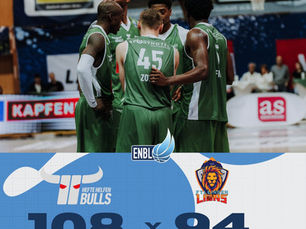 HEFTE HELFEN BULLS score 108 points to outrun Fyllingen Lions