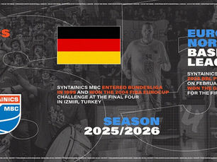 German Cup winners check-in: welcome, SYNTAINICS MBC!