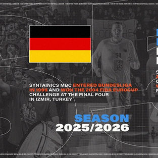 German Cup winners check-in: welcome, SYNTAINICS MBC!