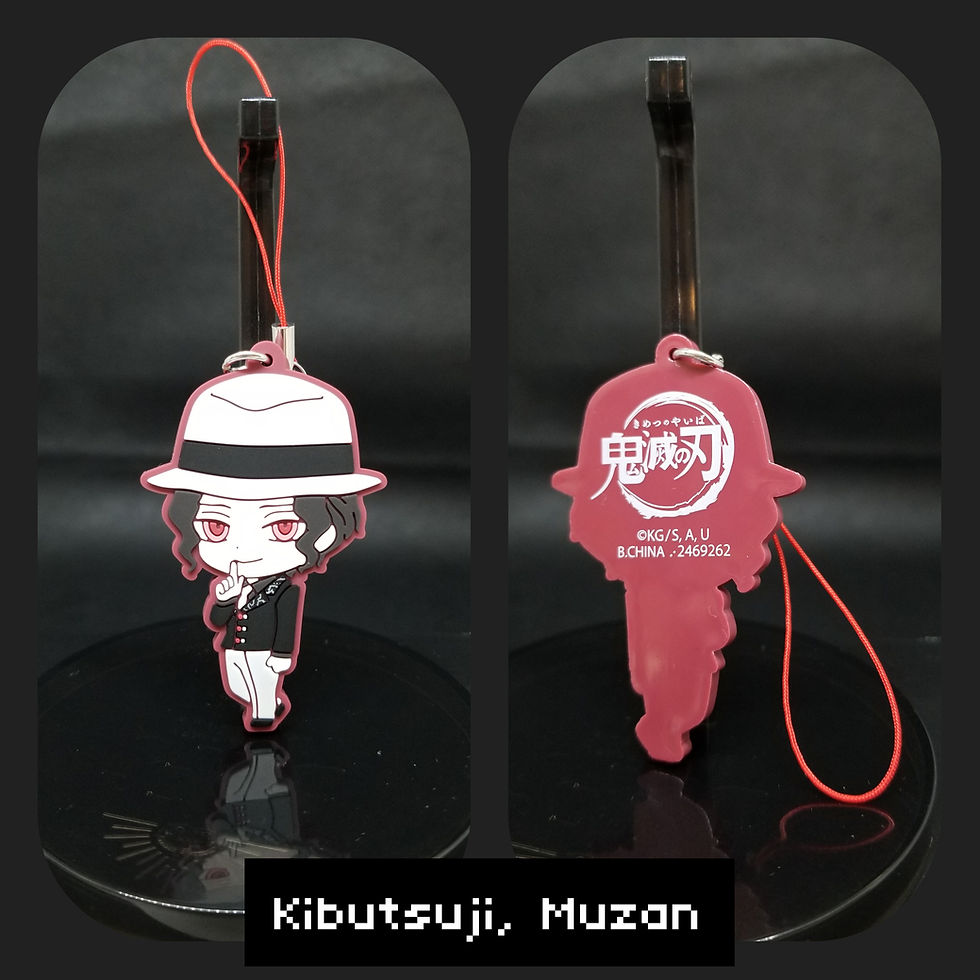 Thumbnail: Demon Slayer Rubber Mascot Gashapon Keychain