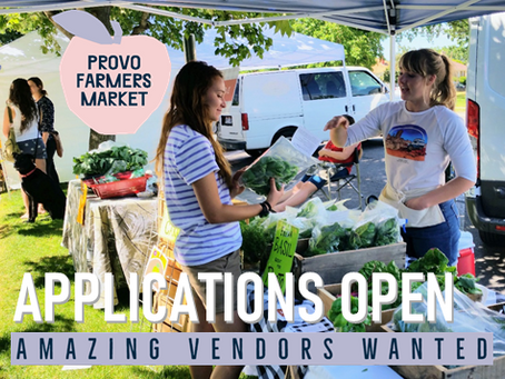 Vendor Applications Are Now Open