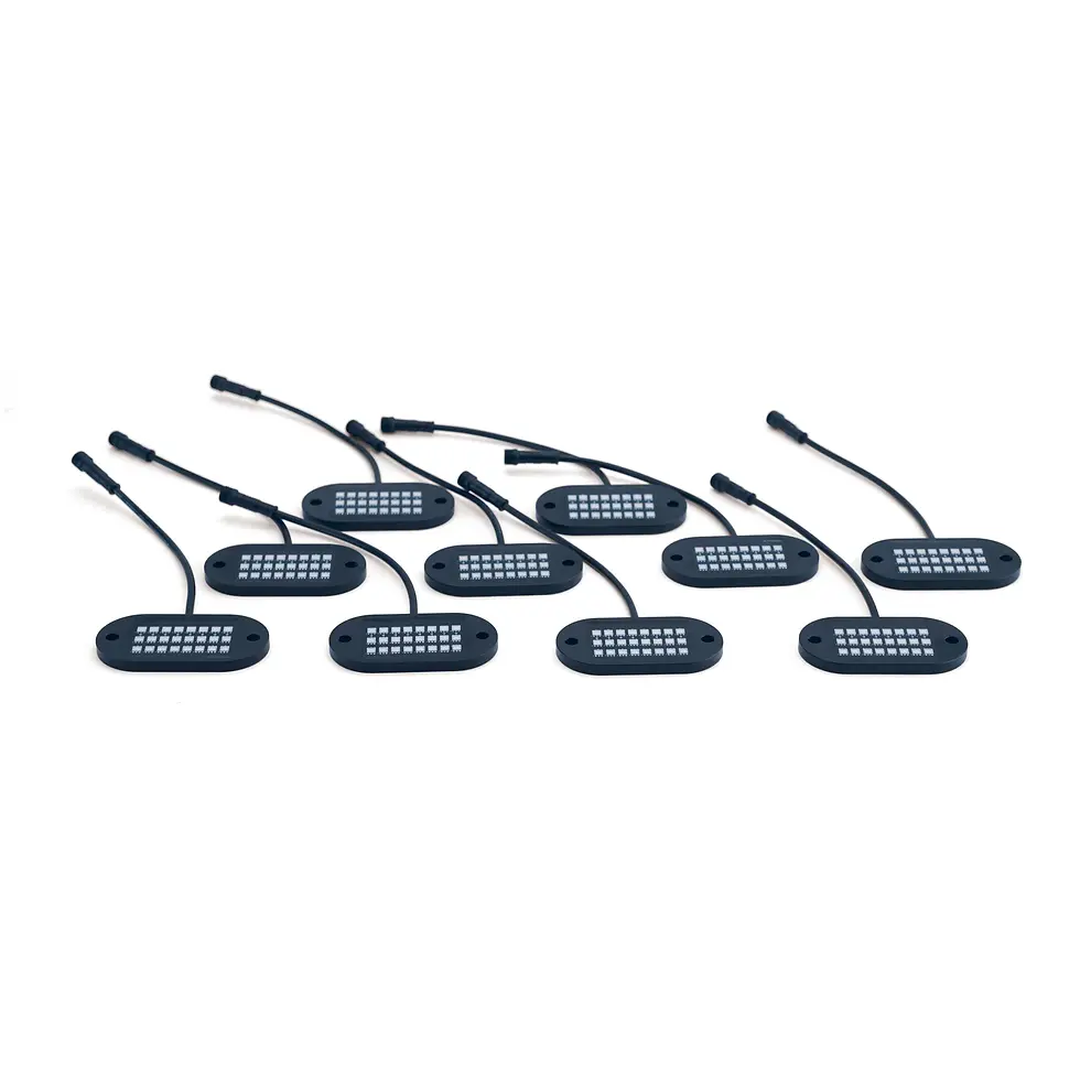 Thumbnail: 187 STYLE ROCK LIGHTS 2.0 W/ CONTROL HARNESS