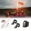 Thumbnail: Spiral Whip Light Set, 2PCS Whip Light & Flag mount & 12V Switch On-off