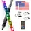 Thumbnail: FT Spiral Whip Light with RF Remote Control, 366 colors, 2 pcs