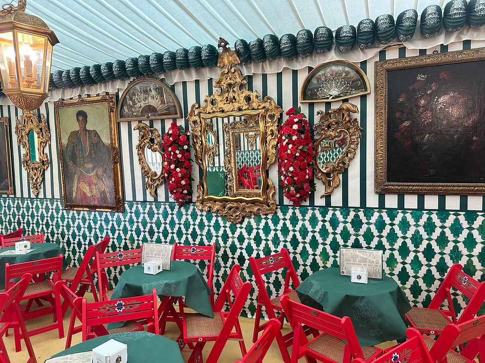 Sevilla, ese chiringuito de feria