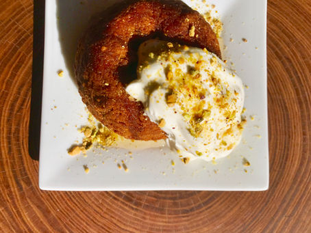 Pistachio Rose Cake