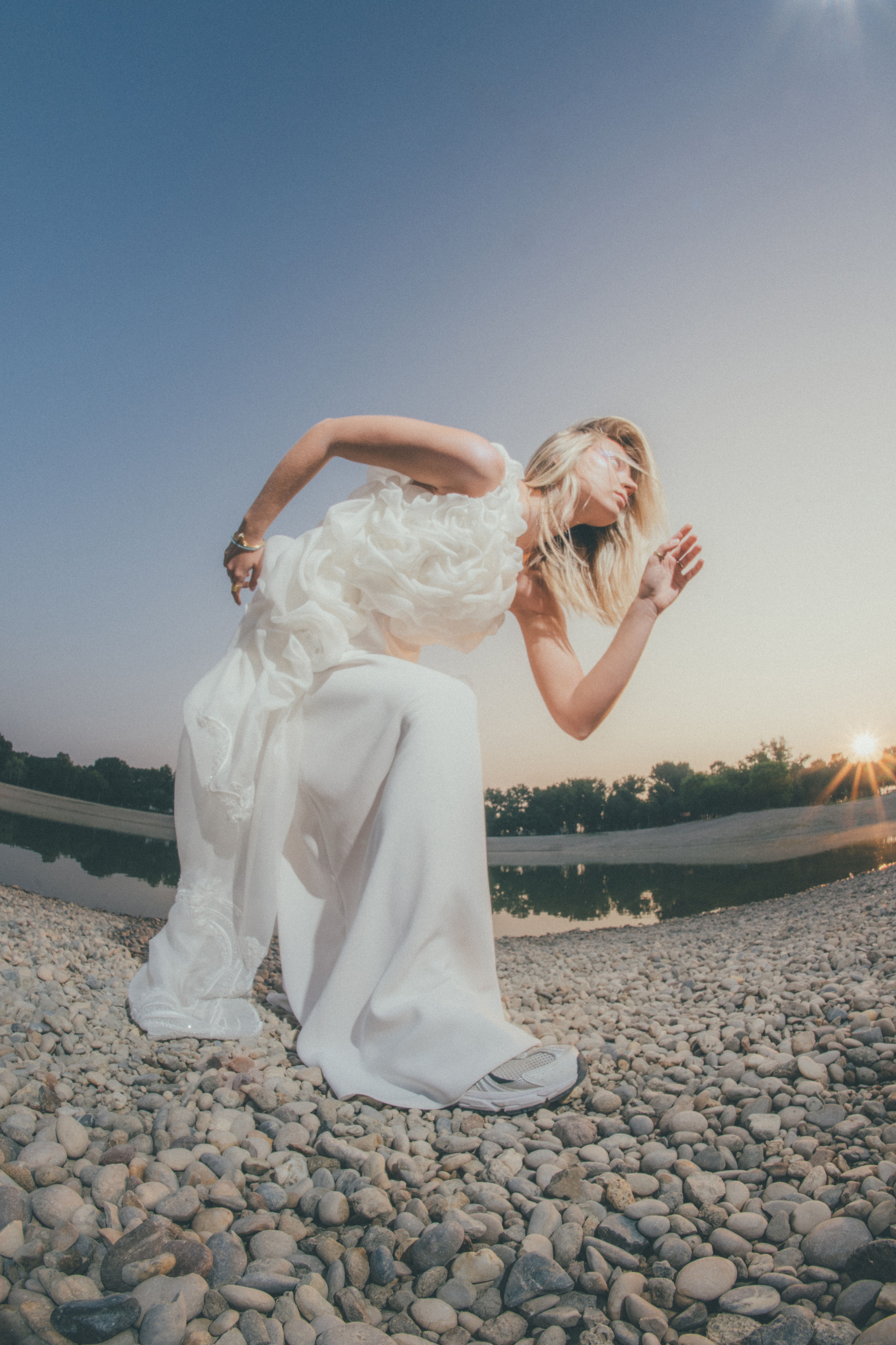 "Oath" Wedding Dress - Silk Organza & Cady