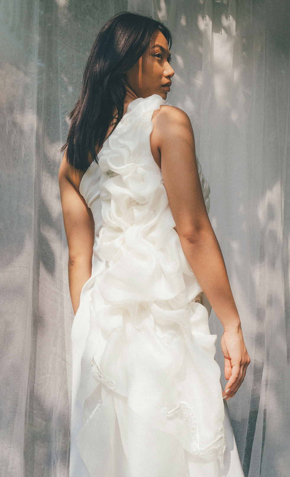 Thumbnail: "Oath" Wedding Dress - Silk Organza & Cady