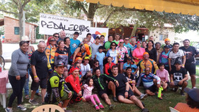 Se realizó la pedaleada solidaria