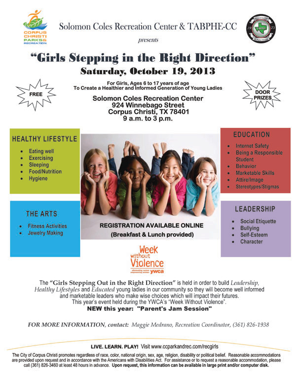 Girls Stepping Up Event