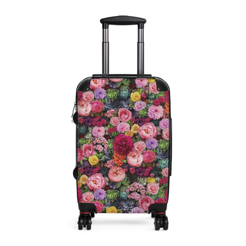 Red Floral Luggage Calpak Floral Calpak 20” Gineva Hardside Carry