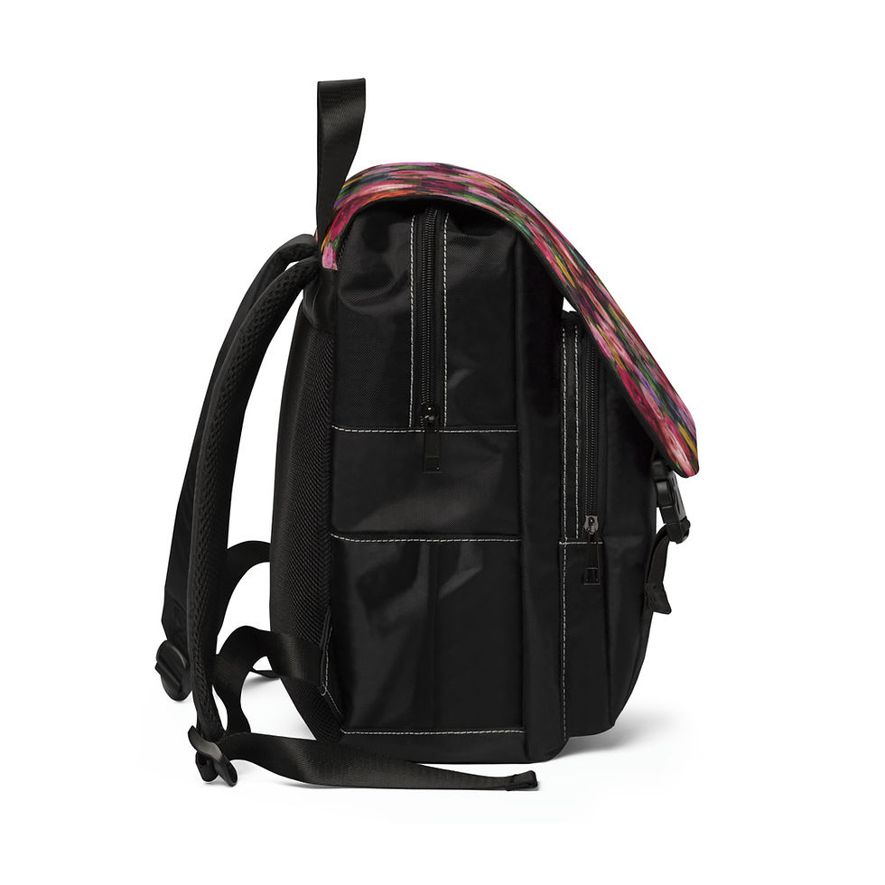 Thumbnail: Floral Peonies and Roses Backpack USA by Georgie & Lexy Gifts & Home.